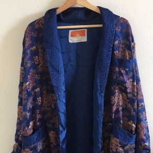Vintage silk robe